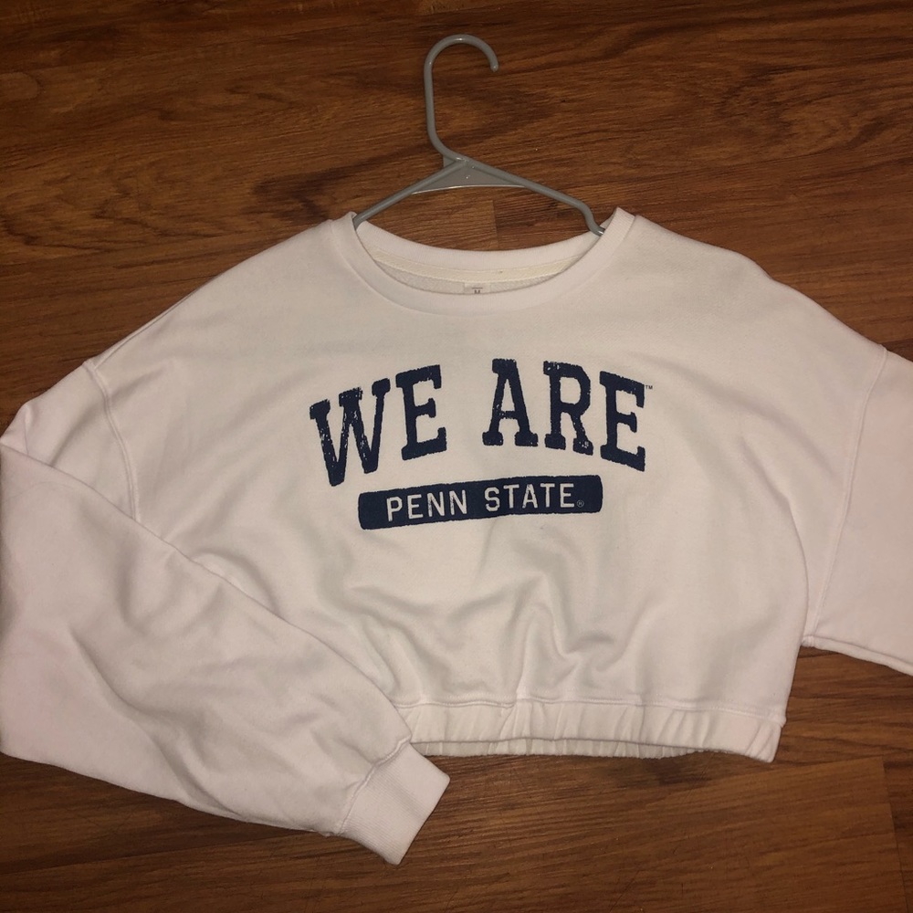 Penn State crop sweater